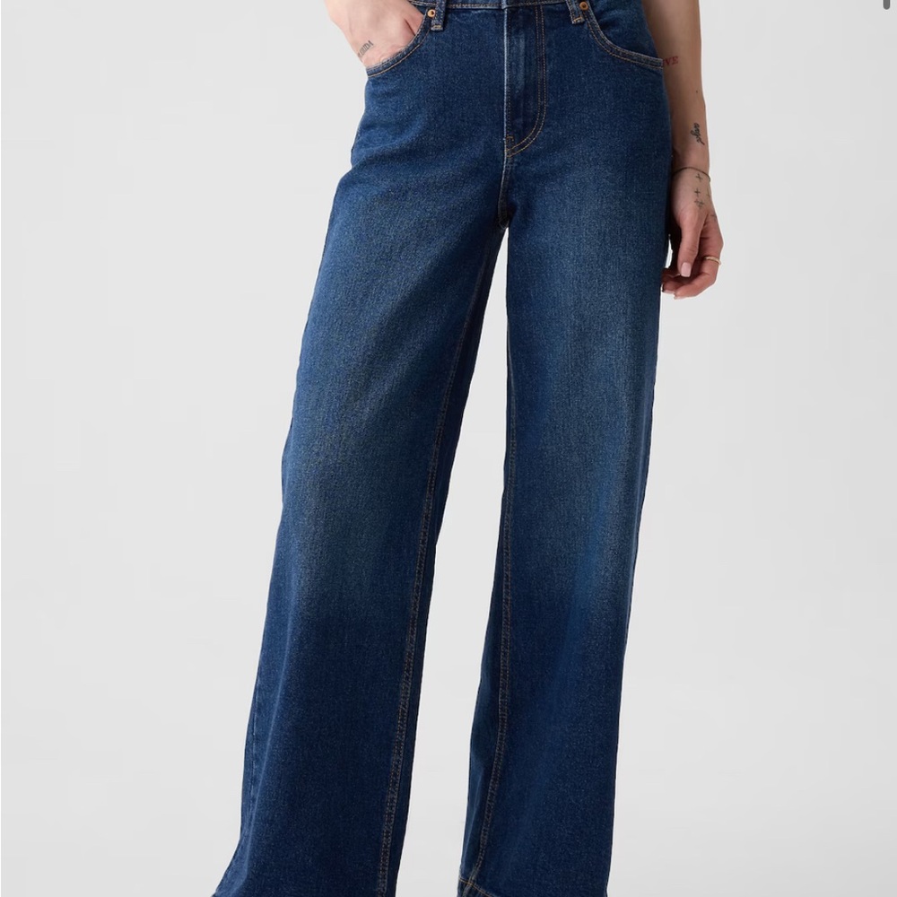 Gap Petite Wide Leg Jeans